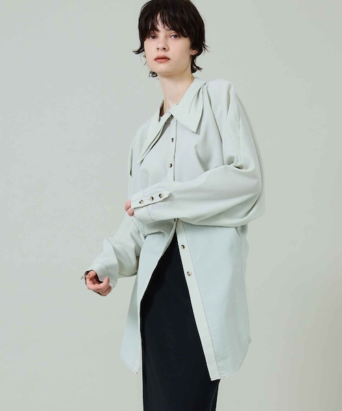 AKIKOAOKI（アキコアオキ）の「new dementional SHIRTS 02（シャツ