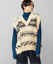 JANESMITH | 3G CANADIAN KINT V VEST(ニット/セーター)