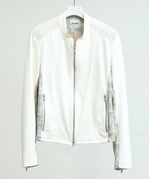 FACTOTUM | モックロディジャージライダース WHT 1月入荷予定(その他)