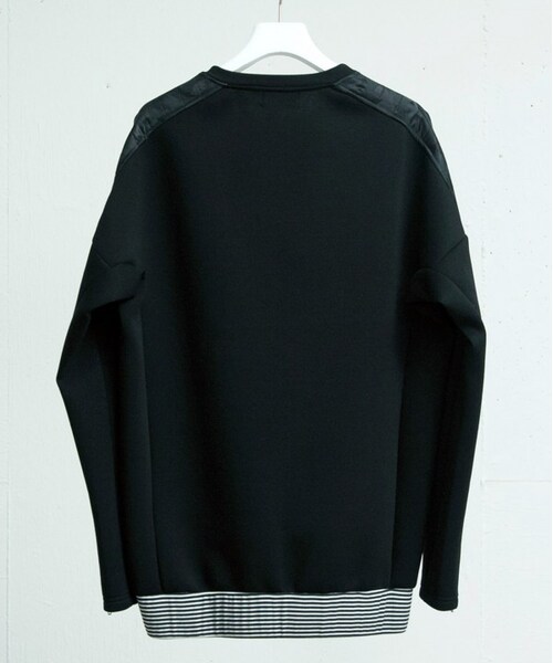 FACTOTUM（ファクトタム）の「ボンディングジャージモーターサイクルブルゾン GRY 1月入荷予定（その他・メンズ・GRY/BLK・44/46）」の4枚目の写真