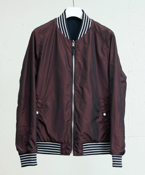 FACTOTUM（ファクトタム）の「リバーシブルMA-1 BLK 12月入荷予定（その他・メンズ・BLK/NVY・44/46）」の4枚目の写真