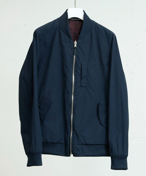 FACTOTUM（ファクトタム）の「リバーシブルMA-1 BLK 12月入荷予定（その他・メンズ・BLK/NVY・44/46）」の3枚目の写真