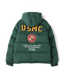 アビレックスAVIREX USMC ダウンジャケット 新品未使用　M ネイビー アビレックスAVIREX USMC ダウンジャケット 新品未使用 M ネイビー