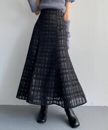 OLIVE des OLIVE | 【WEB限定カラ―あり】シアフレアスカート(スカート)