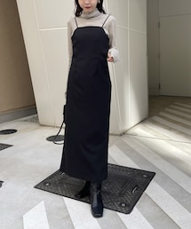 CAPRICIEUX LE'MAGE | 【WEB限定】ストレッチキャミワンピース(ワンピース/ドレス)