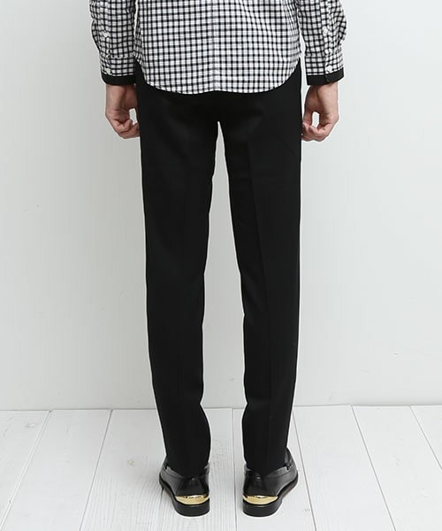 JOHN LAWRENCE SULLIVAN（ジョンローレンスサリバン）の「142/JLS-01-08 スラックス BLK（その他・メンズ・BLK/MULTI・34/36）」の4枚目の写真