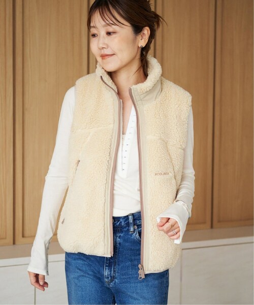 Plage - WOOLRICH plage NEW TERRA PILE FLEECE ベスト plage（プラージュ）の「【WOOLRICH/ウールリッチ】別注 NEW