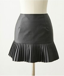 imvely | プリーツレザーマーメイドスカート(スカート)