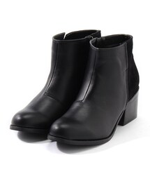 PAGEBOY | 異素材切り替えショートブーツ(シューズ)