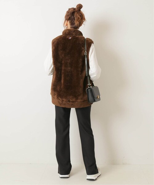 Spick & Span（スピックアンドスパン）の「≪一部店舗+WEB限定予約≫【Champion/チャンピオン】 ジップベスト（その他・ブラック/フリー）」の14枚目の写真