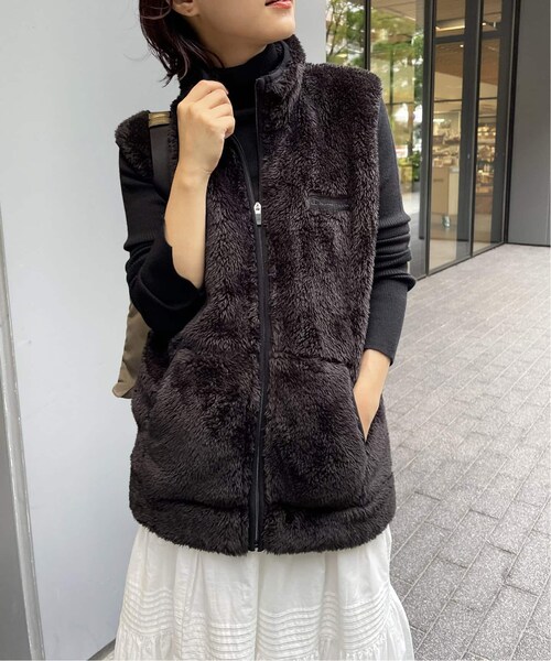 Spick & Span（スピックアンドスパン）の「≪一部店舗+WEB限定予約≫【Champion/チャンピオン】 ジップベスト（その他・ブラック/フリー）」の11枚目の写真