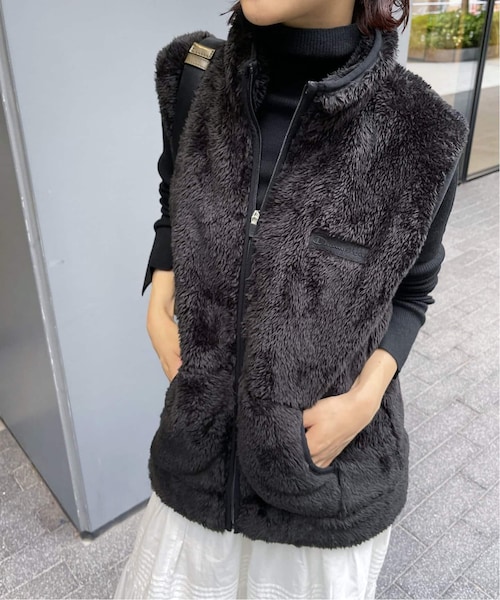 Spick & Span（スピックアンドスパン）の「≪一部店舗+WEB限定予約≫【Champion/チャンピオン】 ジップベスト（その他・ブラック/フリー）」の8枚目の写真