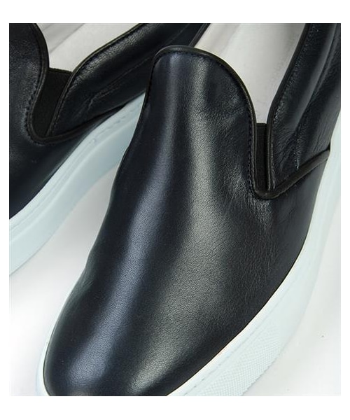 Ambassadors of minimalismの「皮革slip-on休閒鞋（その他・メンズ・白/黑/藍・EUR39/EUR40/EUR41/EUR42/EUR43）」の14枚目の写真