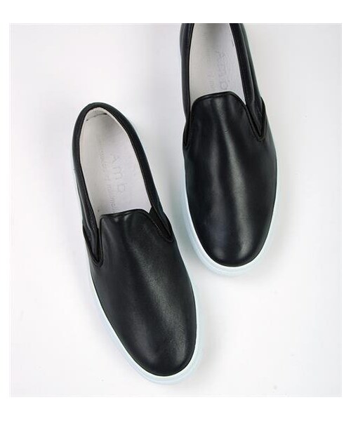 Ambassadors of minimalismの「皮革slip-on休閒鞋（その他・メンズ・白/黑/藍・EUR39/EUR40/EUR41/EUR42/EUR43）」の13枚目の写真