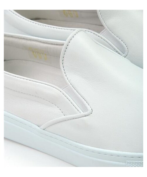 Ambassadors of minimalismの「皮革slip-on休閒鞋（その他・メンズ・白/黑/藍・EUR39/EUR40/EUR41/EUR42/EUR43）」の4枚目の写真