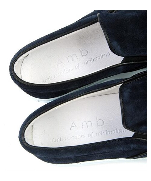 Ambassadors of minimalismの「麂皮slip-on休閒鞋(その他・メンズ・灰/深藍・EUR39/EUR40/EUR41/EUR42/EUR43/EU40/EU41/EU42/EU43)」の10枚目の写真