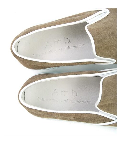Ambassadors of minimalismの「麂皮slip-on休閒鞋(その他・メンズ・灰/深藍・EUR39/EUR40/EUR41/EUR42/EUR43/EU40/EU41/EU42/EU43)」の6枚目の写真
