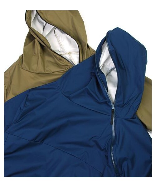 Camp Serviceの「野遊者經典機能拉鍊套頭風衣（その他・メンズ・軍綠/藍・S/M/L）」の2枚目の写真