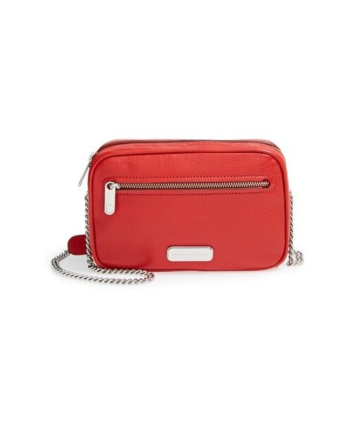 Marc by Marc Jacobs（マークバイマークジェイコブス）の「MARC BY MARC JACOBS 'Sally' Crossbody Bag（ハンドバッグ・レディース・Black/Rosey Red）」の6枚目の写真