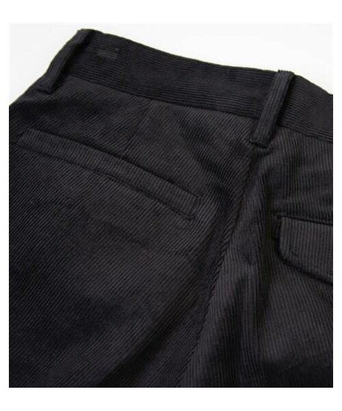 StoneAsの「燈心絨老爺褲（パンツ・メンズ・黑/藍・M/L）」の2枚目の写真
