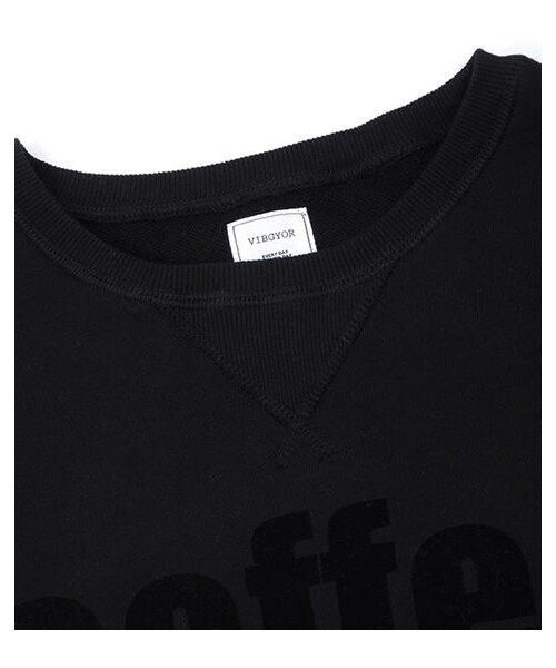 VIBGYOR(ヴィブジョー)の「COFFEE&SUGAR長袖衛衣(その他・メンズ・白/黑・M/L)」の8枚目の写真