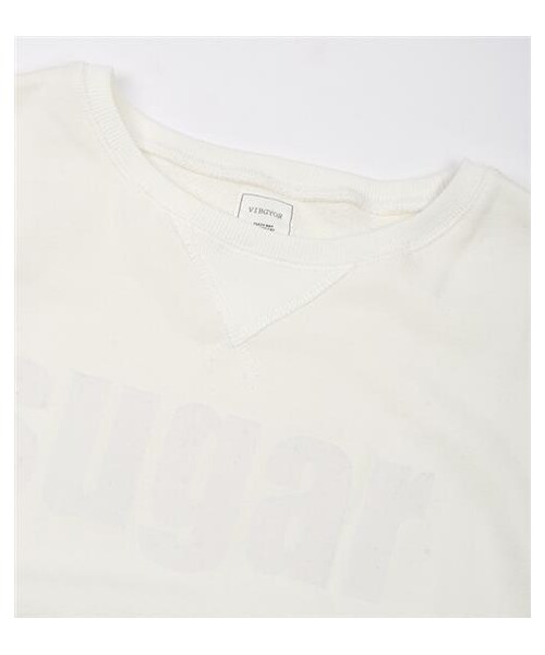 VIBGYOR(ヴィブジョー)の「COFFEE&SUGAR長袖衛衣(その他・メンズ・白/黑・M/L)」の3枚目の写真