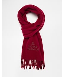 Vivienne Westwood | Vivienne Westwood Logo Scarf - Red(手袋)