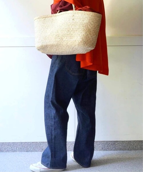 JOURNAL STANDARD LUXE(ジャーナルスタンダード ラックス)の「【chimala/チマラ】DENIM WIDE TAPERED CUT(RINSE)(その他・ネイビー/26/28/30/32)」の6枚目の写真