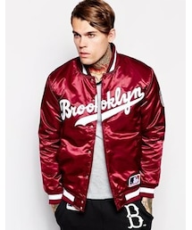 majestic スタジャンBrooklyn Dodgers サイズXL 美品 2025年最新】ドジャース(Dodgers) スタジャン - 人気商品が