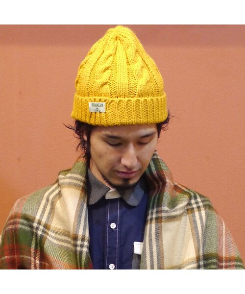 NIR（ニーウ）の「帽子っこ　（黄）（シャツ/ブラウス・メンズ・その他）」の2枚目の写真
