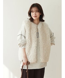 Green　Parks | ・ELENCARE DUE シープファーベスト(トップス)