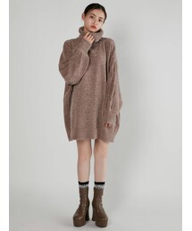 MURUA | モールオーバーニットワンピース(ワンピース)