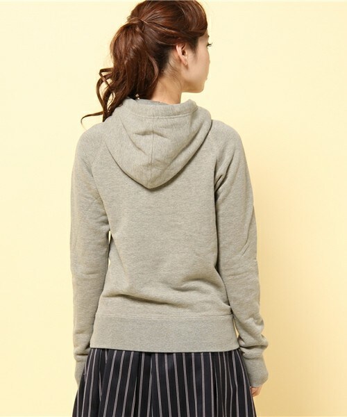 Johnbull Private labo(ジョンブルプライベートラボ)の「アスレチックプルオーバーフーディー(パーカー・レディース・ホワイト/ヘザ-グレー/ネイビー・FREE)」の7枚目の写真