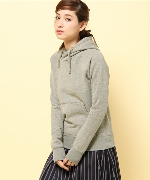 Johnbull Private labo(ジョンブルプライベートラボ)の「アスレチックプルオーバーフーディー(パーカー・レディース・ホワイト/ヘザ-グレー/ネイビー・FREE)」の17枚目の写真