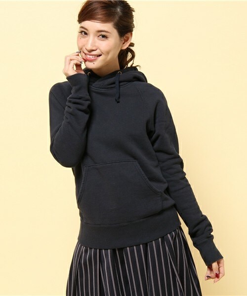 Johnbull Private labo(ジョンブルプライベートラボ)の「アスレチックプルオーバーフーディー(パーカー・レディース・ホワイト/ヘザ-グレー/ネイビー・FREE)」の3枚目の写真