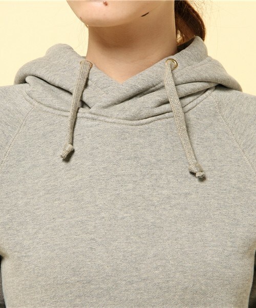 Johnbull Private labo(ジョンブルプライベートラボ)の「アスレチックプルオーバーフーディー(パーカー・レディース・ホワイト/ヘザ-グレー/ネイビー・FREE)」の13枚目の写真