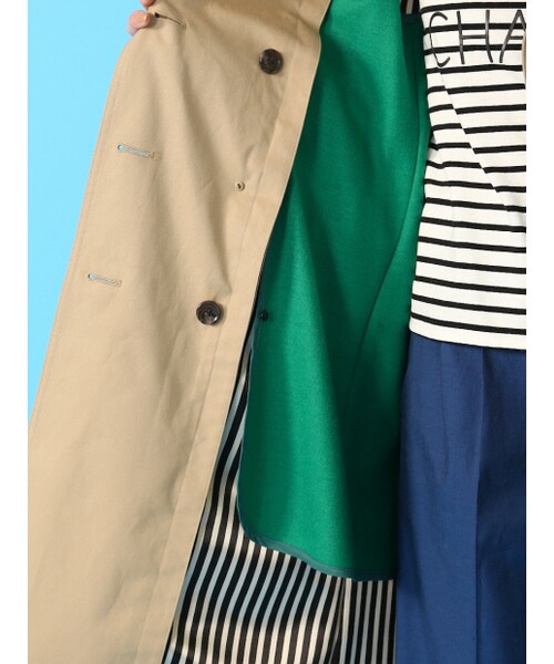 Rouge vif la cle（ルージュヴィフラクレ）の「ライナー付きロングトレンチコート【予約】（ジャケット/アウター・レディース・ベージュ・36/38）」の11枚目の写真