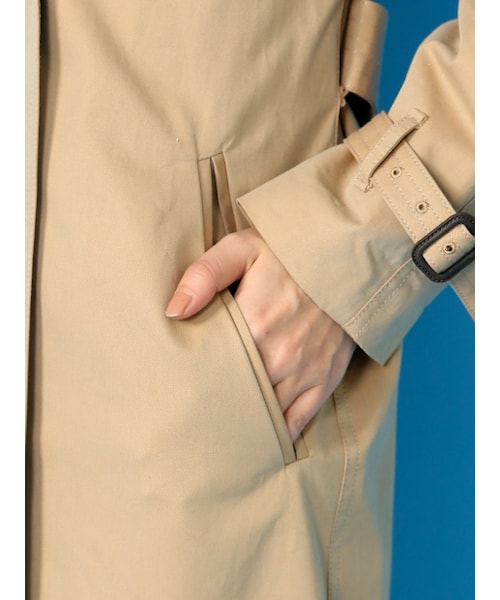 Rouge vif la cle（ルージュヴィフラクレ）の「ライナー付きロングトレンチコート【予約】（ジャケット/アウター・レディース・ベージュ・36/38）」の9枚目の写真