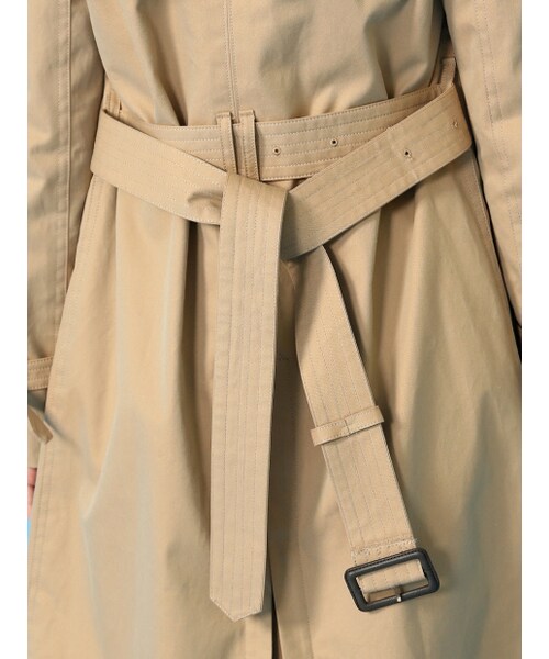 Rouge vif la cle（ルージュヴィフラクレ）の「ライナー付きロングトレンチコート【予約】（ジャケット/アウター・レディース・ベージュ・36/38）」の5枚目の写真