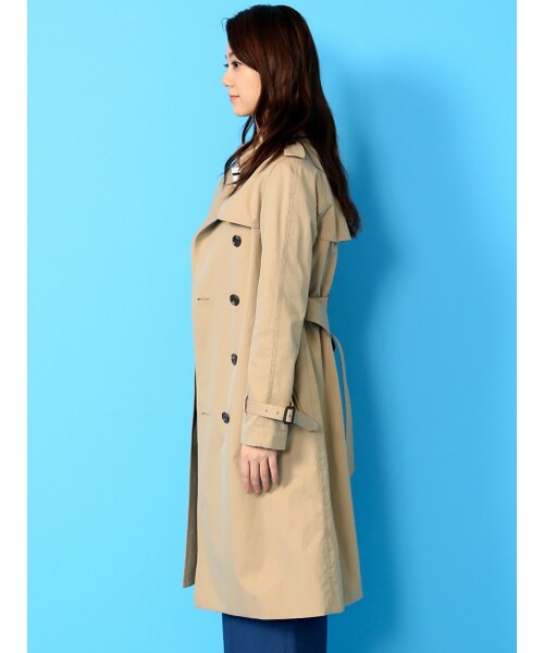 Rouge vif la cle（ルージュヴィフラクレ）の「ライナー付きロングトレンチコート【予約】（ジャケット/アウター・レディース・ベージュ・36/38）」の3枚目の写真