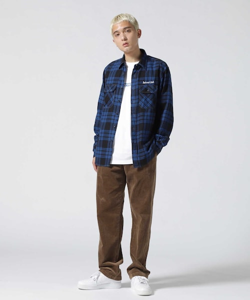 AVIREX(アヴィレックス)の「ストレッチ コーデュロイ メディカル パンツ / STRETCH CORDUROY MEDICAL PANTS(パンツ・ブラック/モカ・M/L/XL)」の2枚目の写真