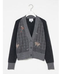 カーディガン SOCK KNIT V-NECK