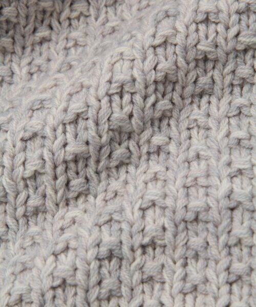 GLOBAL WORK（グローバルワーク）の「【春先まで着られる】ミックスニットプルオーバー長袖（トップス・レディース・イエロー65/ブルー82/ネイビー88・Ｓ/Ｍ/Ｌ）」の15枚目の写真