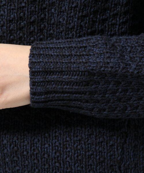 GLOBAL WORK（グローバルワーク）の「【春先まで着られる】ミックスニットプルオーバー長袖（トップス・レディース・イエロー65/ブルー82/ネイビー88・Ｓ/Ｍ/Ｌ）」の11枚目の写真