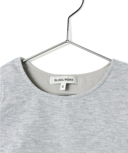 GLOBAL WORK（グローバルワーク）の「【キッズ】チュールスカートレイヤードワンピース（ワンピース/ドレス・キッズ・ブラックボーダー09/グレー15/ベージュドット52・Ｓ/Ｍ/Ｌ/ＸＬ）」の5枚目の写真