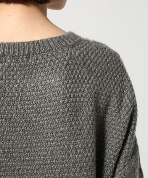 LEPSIM（レプシィム）の「５Ｇケーブルツカイワンピース（ワンピース/ドレス・レディース・オフ/ライトグレー/ブルー/ネイビー・ＦREE SIZE）」の16枚目の写真