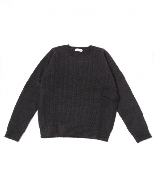 LEPSIM(レプシィム)の「【人気アイテム再入荷!】5Gカワリアミクループルオーバー/LS(トップス・レディース・オフ/グレー/ボルドー/ベージュ/ネイビー・M/L)」の6枚目の写真