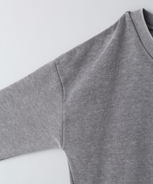 JEANASIS（ジーナシス）の「ウラケポケZIPワンピース（ワンピース/ドレス・レディース・アイボリー/グレー/パープル系・FREE）」の6枚目の写真