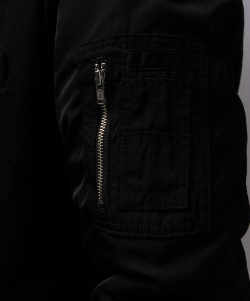 HARE(ハレ)の「【雑誌 MEN'S NON-NO×HAREコラボアイテム】キリカエチェスターコート(ジャケット/アウター・メンズ・ブラック/ネイビー・S/M/L)」の10枚目の写真