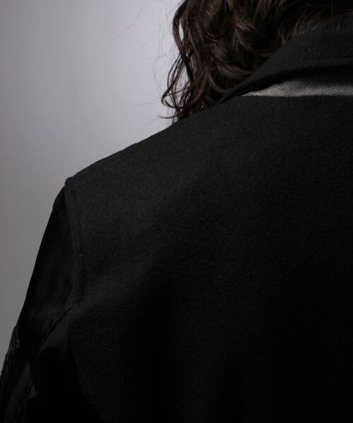 HARE(ハレ)の「【雑誌 MEN'S NON-NO×HAREコラボアイテム】キリカエチェスターコート(ジャケット/アウター・メンズ・ブラック/ネイビー・S/M/L)」の18枚目の写真
